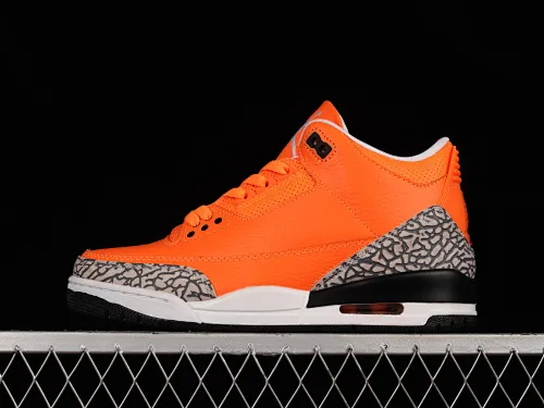 All categories Air Jordan Jordan series basketball shoes Air Jordan 3 Air Jordan 3 Retro "Orange" AJ3 Joe 3 cement orange CT8532-801